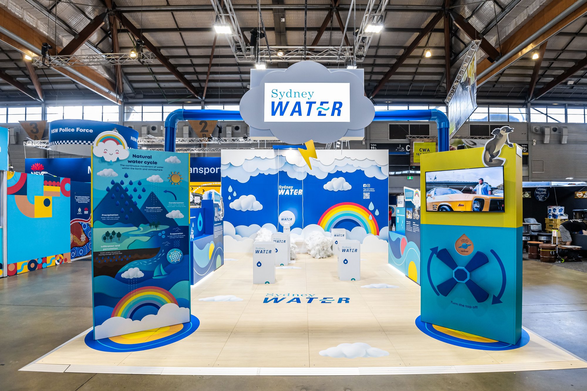 DisplayWise - Exhibition - Sydney Water - Easter Show 2024-HERO DisplayWise - Exhibition - Sydney Water - Easter Show 2024-HERO